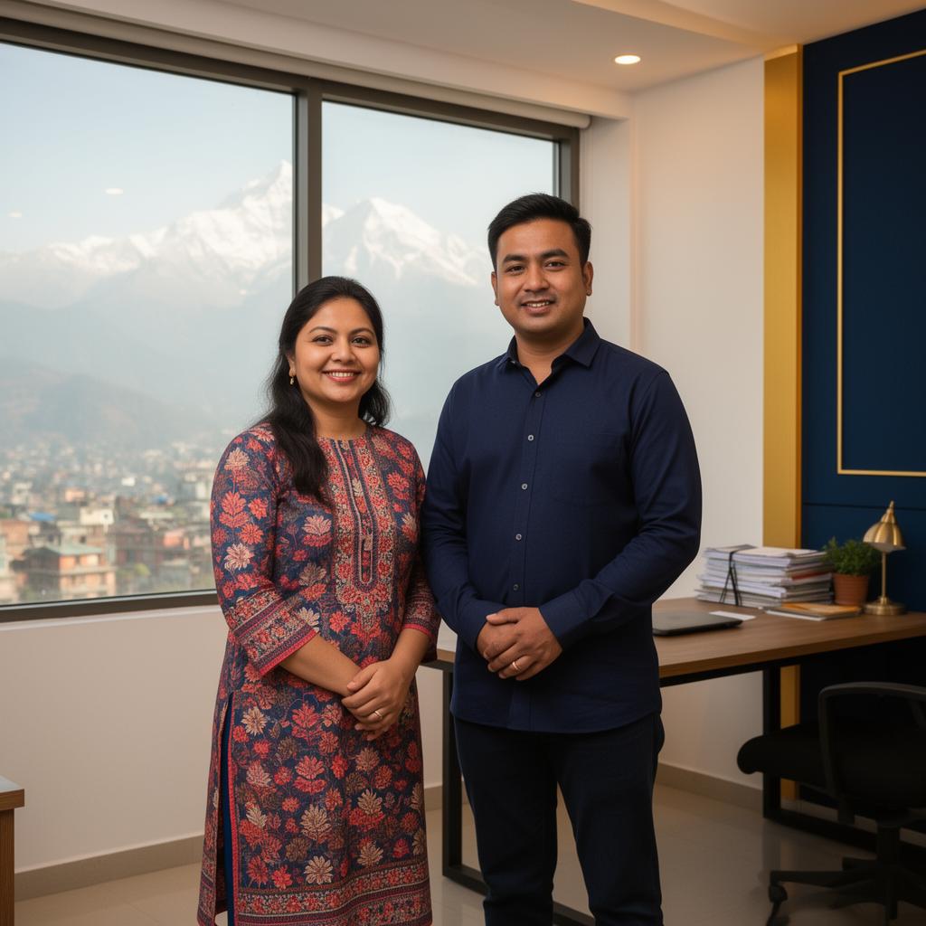 The CityMaid Nepal team